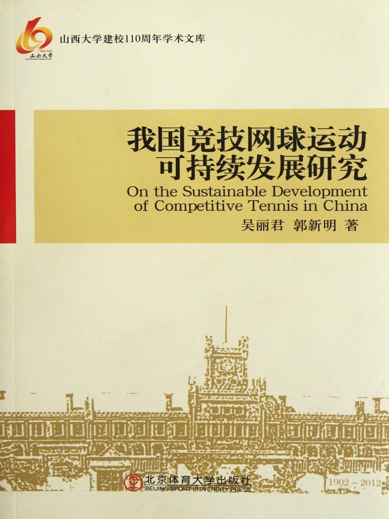我国竞技网球运动可持续发展研究