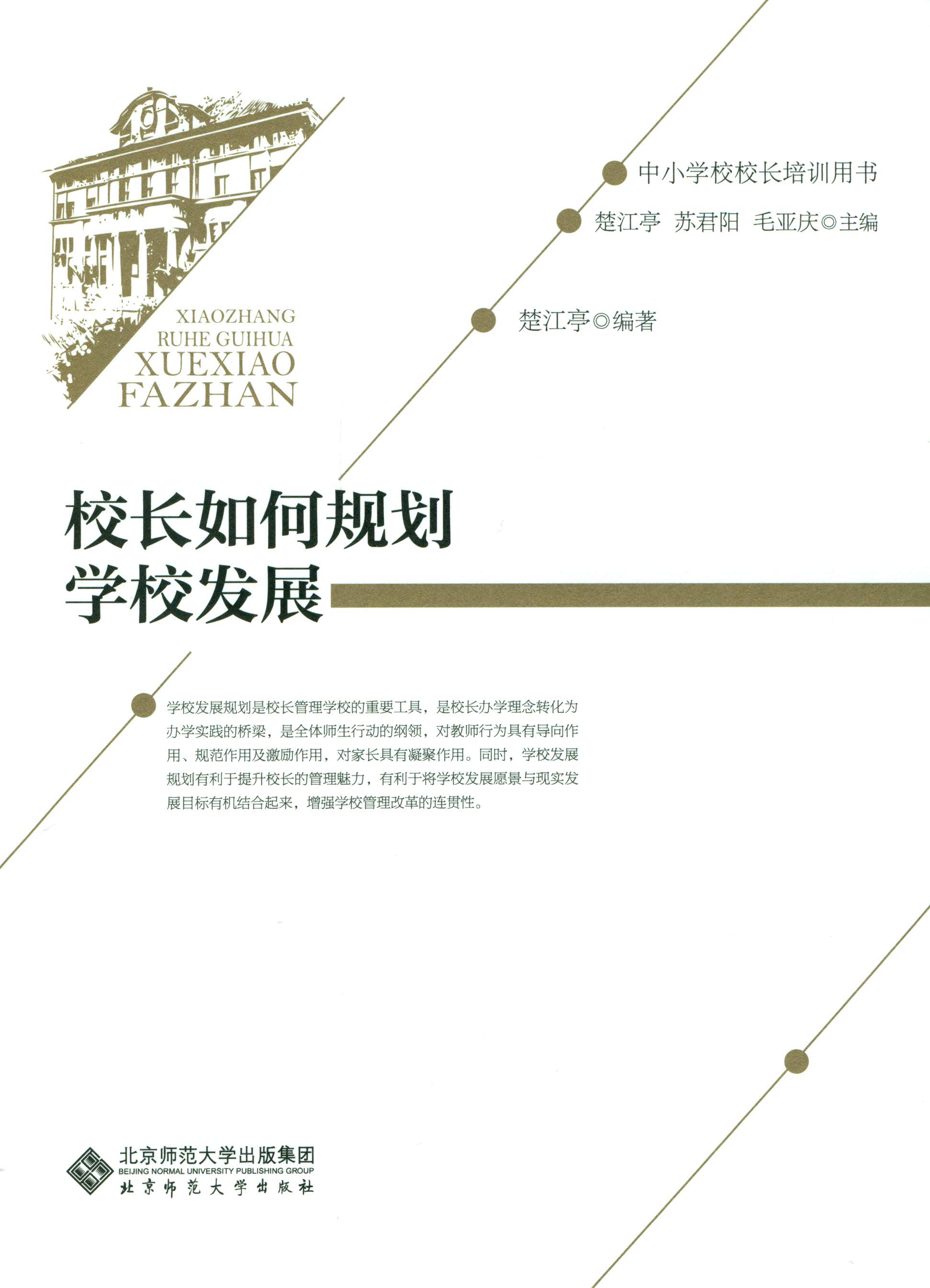 中小学校校长培训用书：校长如何规划学校发展