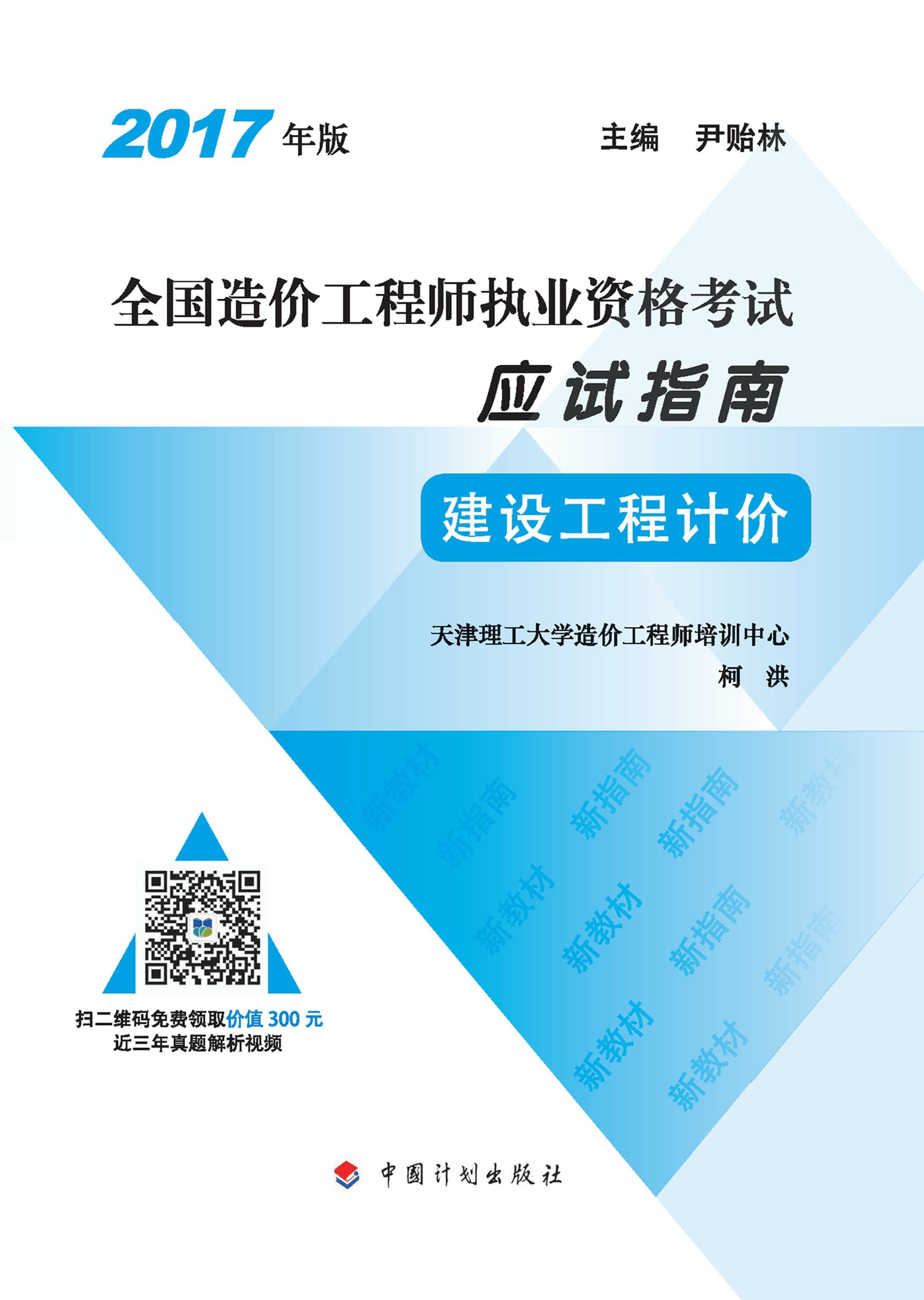 2017年版全国造价工程师执业资格考试应试指南 建设工程计价（13版）