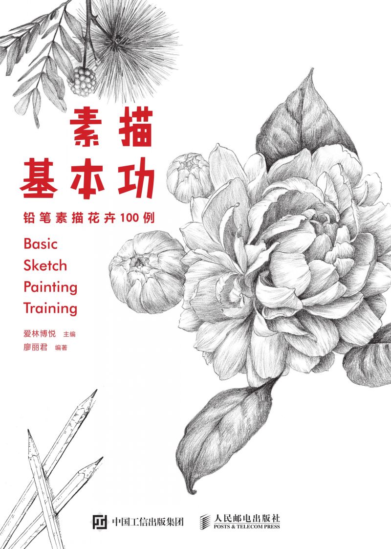 素描基本功——铅笔素描花卉100例