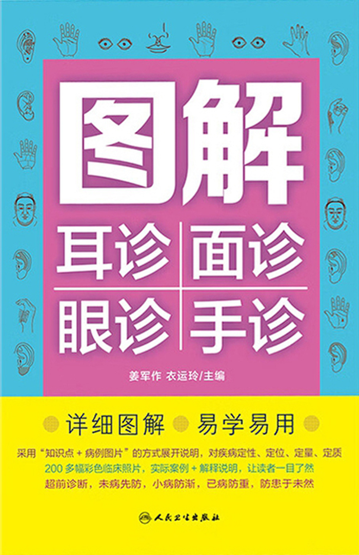 图解耳诊 面诊 眼诊 手诊