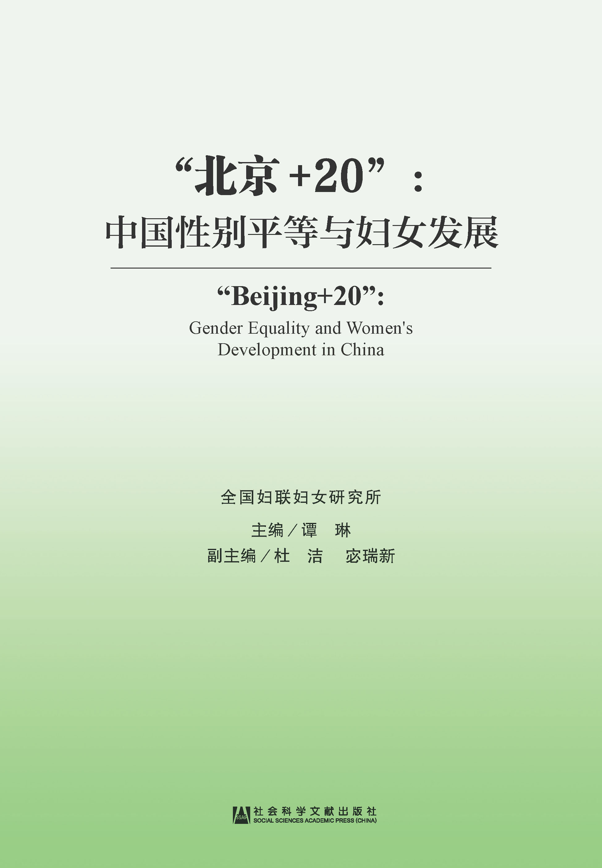 “北京+20”：中国性别平等与妇女发展