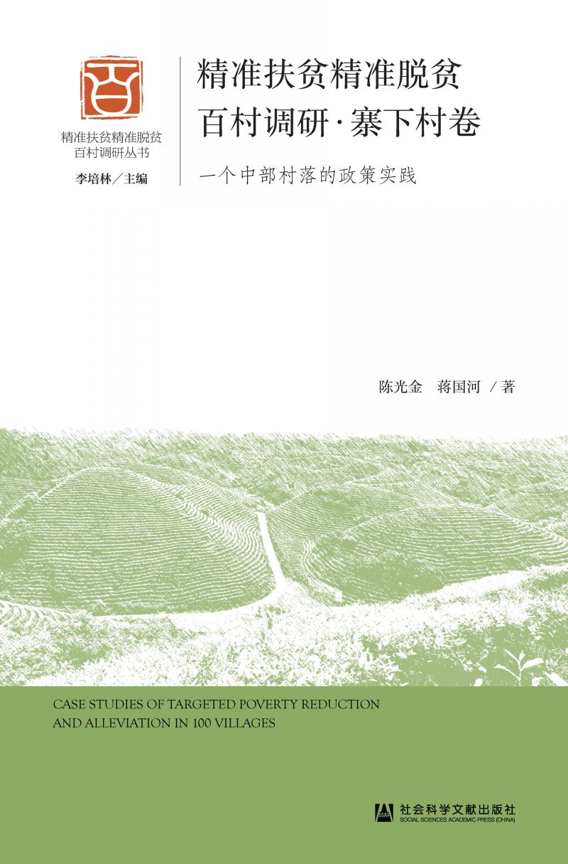 精准扶贫精准脱贫百村调研·寨下村卷：一个中部村落的政策实践