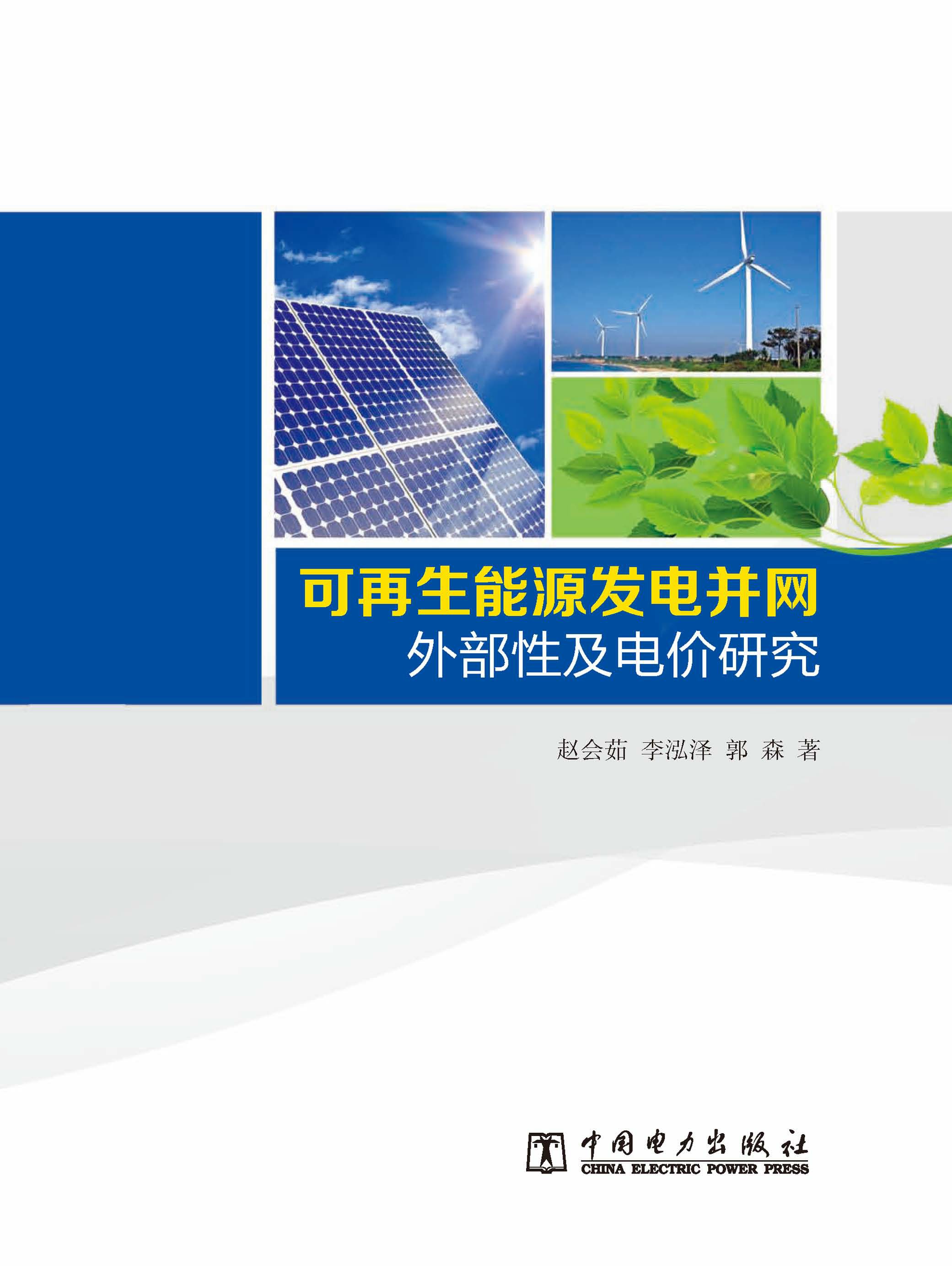 可再生能源发电并网外部性及电价研究